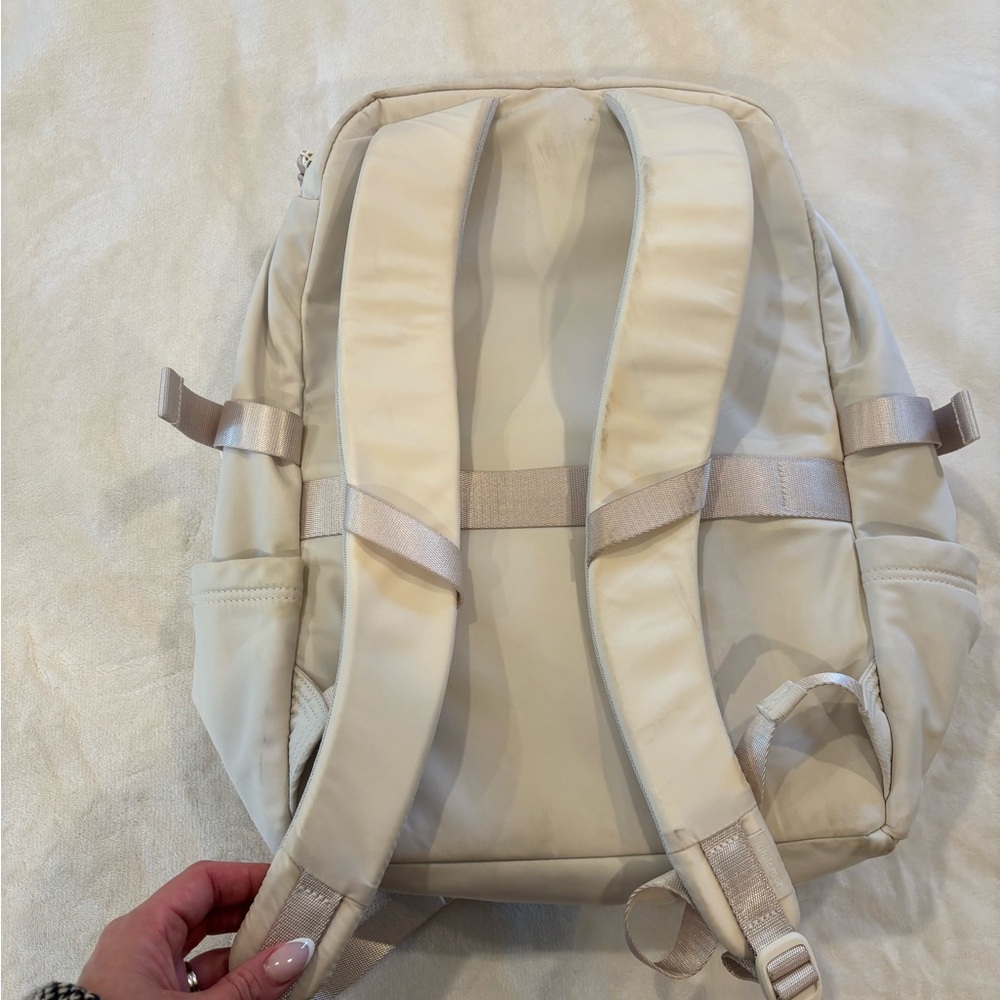 Lululemon Cream Backpack - Picture 6 of 11